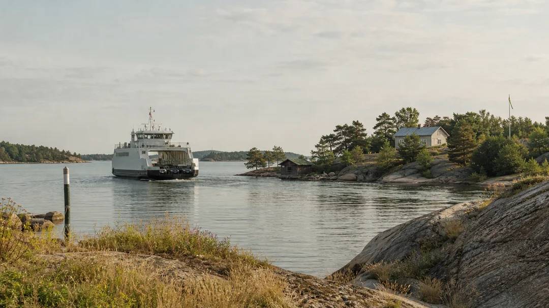 Inför flytten till Åland