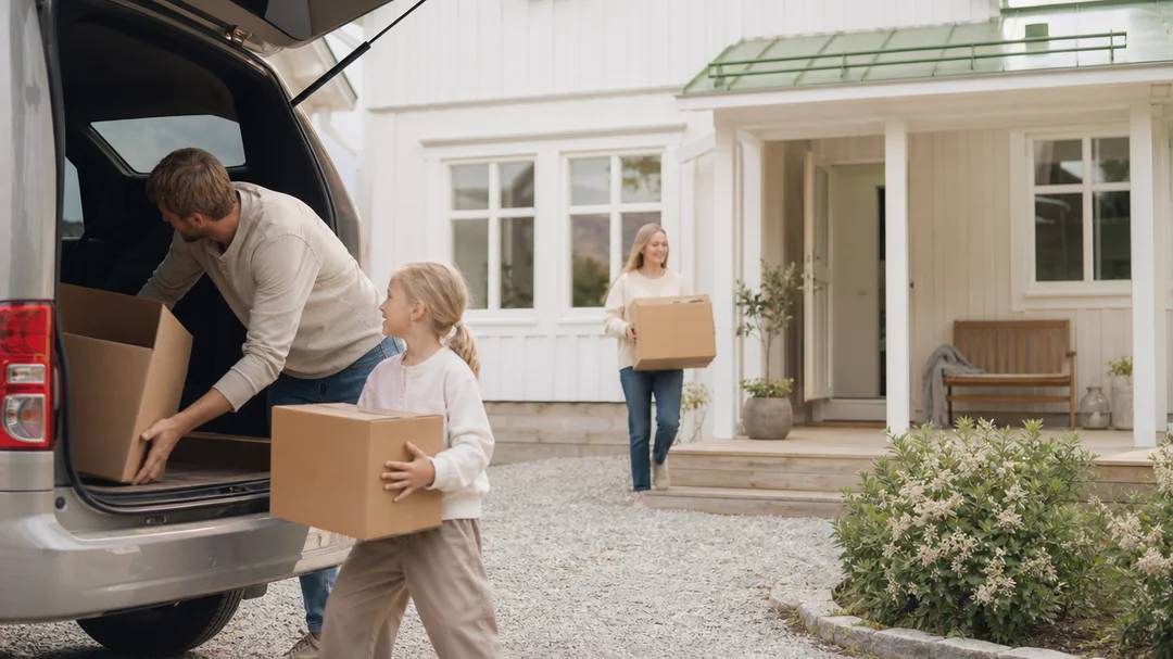 Äldre par ska flytta till hus