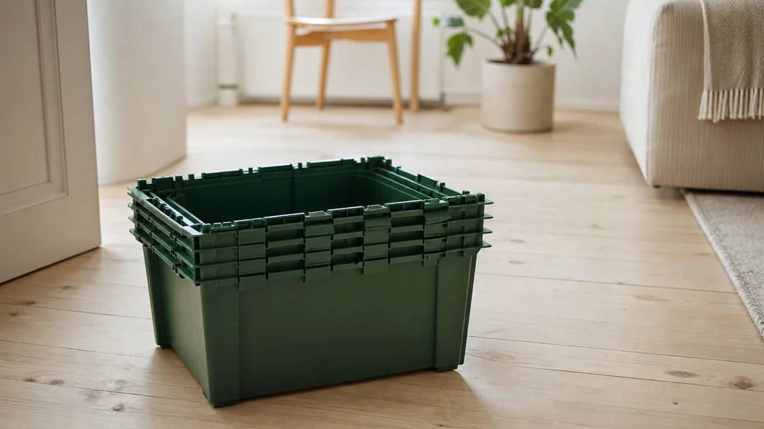 Hur packar man lådorna så att de är lätta att bära?